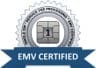 EMV certified logo on InelliPay's home page