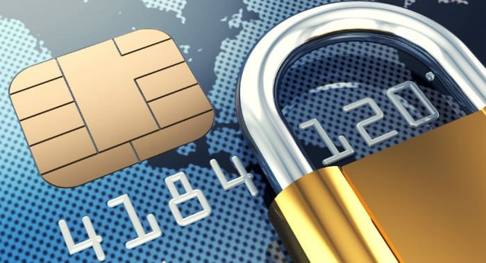 Credit card and lock image - on blog post Cyber Security is Everyone's Business -updated 11/23