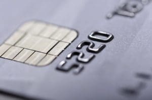 EMV chip credit card