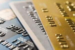 stack of payment cards