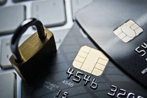 Protect credit card data by never writing down card information. 