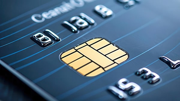 EMV chip credit card used in bog post about the differences between cash discounting and surcharging.