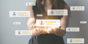 customer reviews and ratings - IntellIpay blog post on enhancing the customer experience