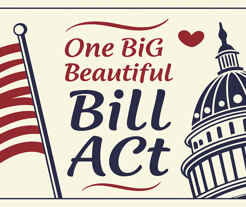 one big beautiful bill graphic for county treasurers guide to tax exemption