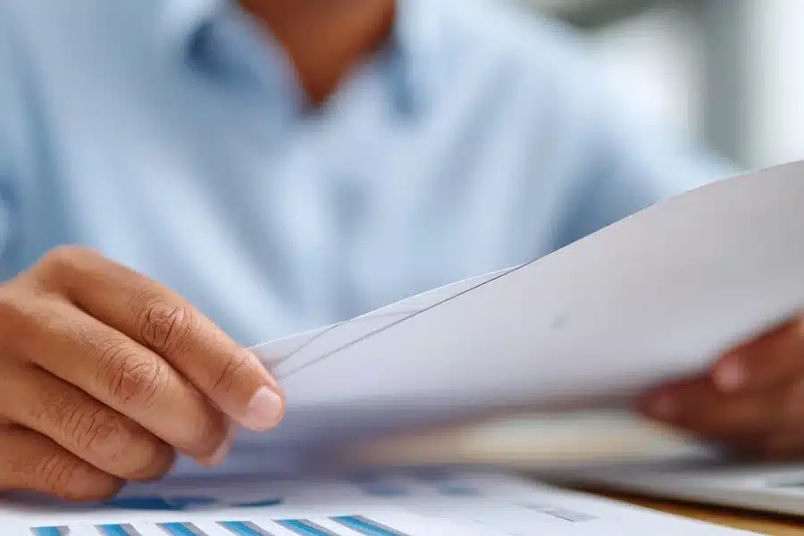 Beyond the Downgrade: Identifying Junk Data in Your CEDP Statement - man auditing