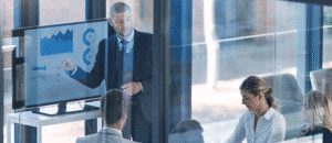 a utility company CFO discussing rates rates and the need for faster, easier payments to reduce DSO
