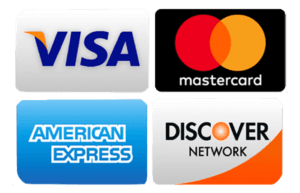 Alt Text (most important for SEO + accessibility) Accepted payment methods: Visa, Mastercard, American Express, and Discover Network