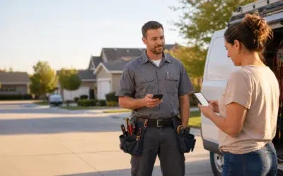 Text-to-Pay for Field Service Contractors